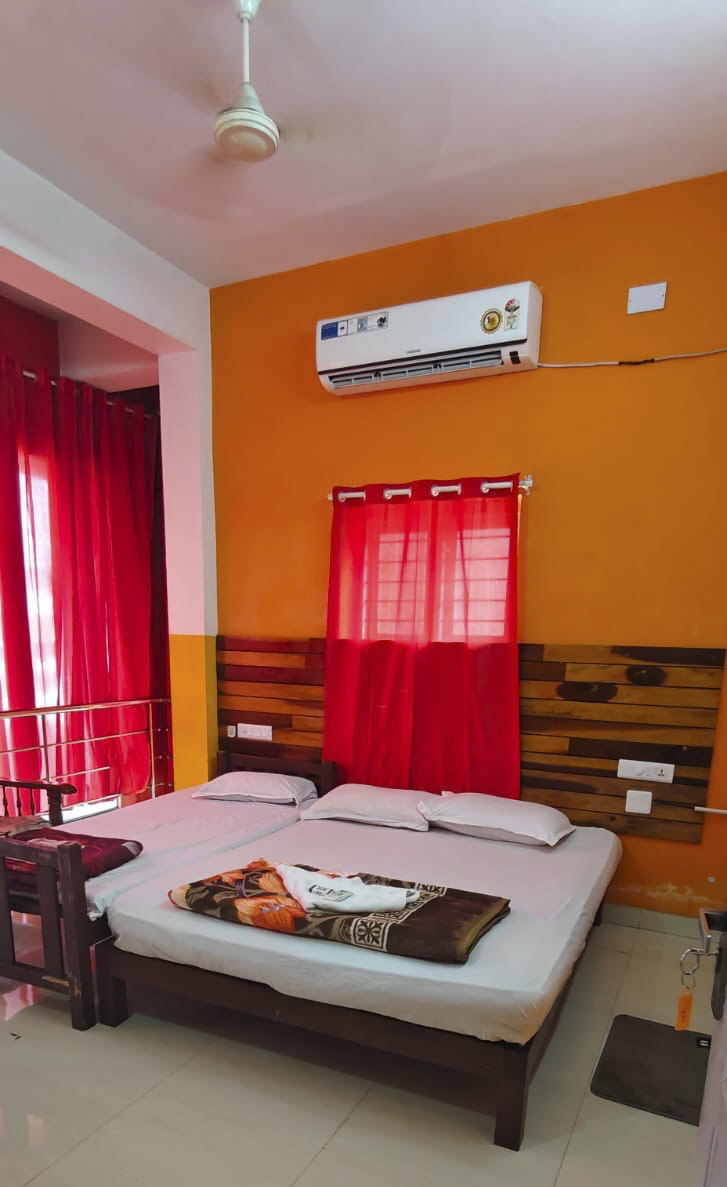 AC Four Bed room at Jumayira International Kovalam